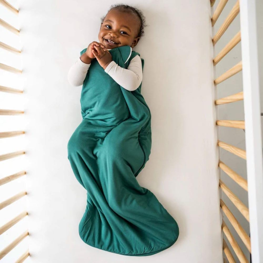 KYTE BABY Sleep Bag 1.0 TOG, Rayon Made From Bamboo Wearable Blanket, Dual Zipper For Infants And Toddlers Nursery Essentials