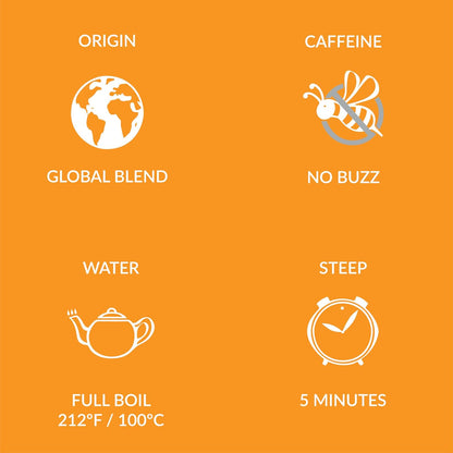 Two Leaves and a Bud Organic Turmeric Antioxidant Naked Tea Sachets, 15 Ct