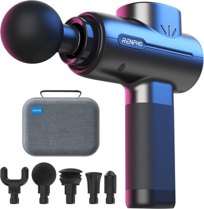 RENPHO Active Thermacool 2 Massage Gun with Heat and Cold, [2026 Upgraded] Handheld Percussion Deep Tissue Neck Back Muscle Massager, FSA Approved Gifts for Men Him Athletes Women Her HSA