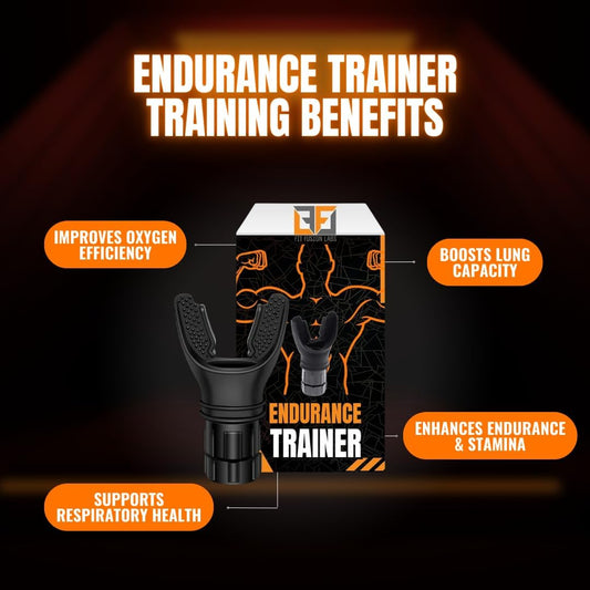 Endurance Trainer – Adjustable Breathing Resistance Trainer for Wellness, Stamina & Performance – Compact Silicone Trainer for Fitness & Daily Use