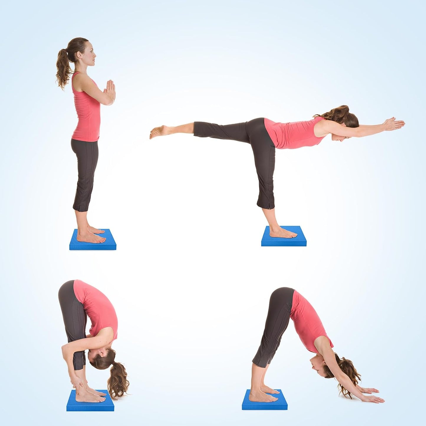 High-Density Balance Pad for Exercise,Non-Slip Foam Mat for Pilates, Fitness,Yoga, Core Training Physical Therapy, Knee Pad for Floor