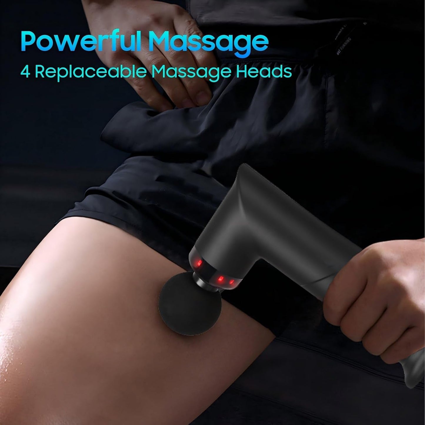 Massage Gun – Mini Massage Gun for Portable Deep Tissue Massage – Quiet Massage Guns for Muscle Relaxation,