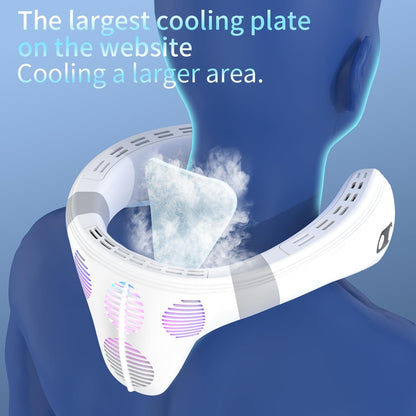 Neck Fan Back-Windy 6000mAh with Cooling Plate Bladeless Portable