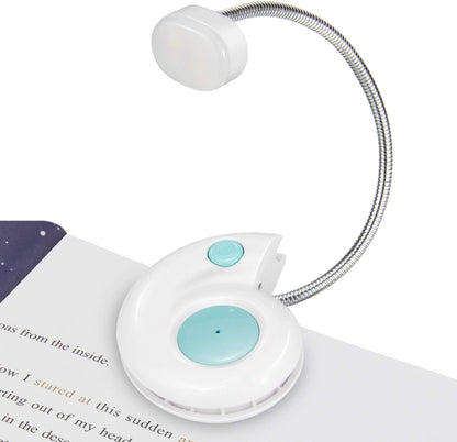 LUXSWAY Rechargeable Reading Book Light for Kids,LED Reading Lights for Books in Bed,Amber Book Light with Magnetic,Flexible Gooseneck,Cute Bookmark Lights for Bookworms-Orange