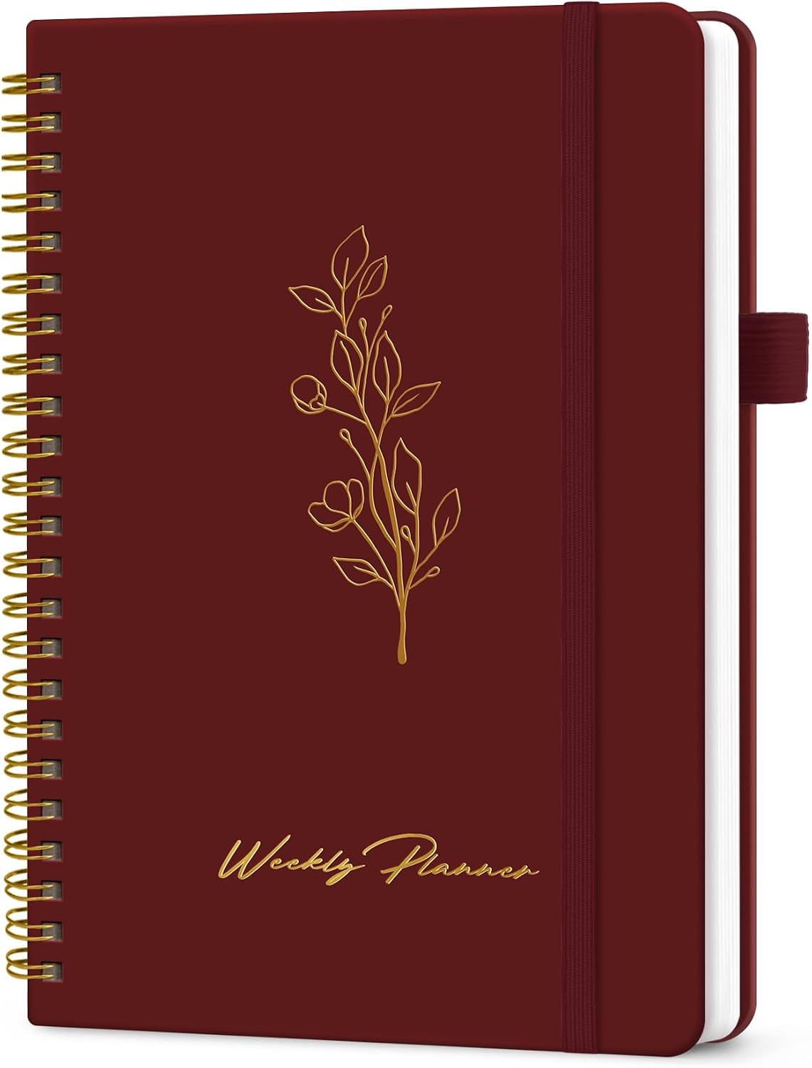 Taja Undated Weekly Planner, To Do List Notebook with Habit Tracker, A5