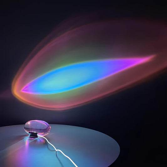 Angel Eye Crystal Projection Lamp, Ambient Light, Bedroom Gift