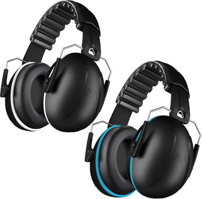 MelonArt Kids Ear Protection Ear Muffs Noise Cancelling Headphones for Kid Toddler Adult Autism Sensory, 27dB Noise Reduction Earmuffs Hearing Safety for Shooting Monster Truck Concert Fireworks