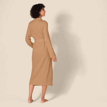 Amazon Essentials Women's Lightweight Waffle Full-Length Bath Robe (Available in Plus Size)