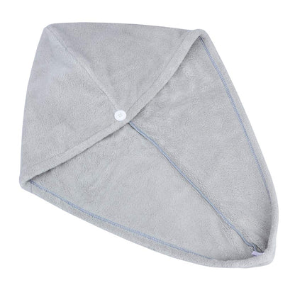 HOPESHINE Hair Towel Twist Microfiber Bamboo Fabric Women's Soft Shower Towels for CurlyHair Turban Wrap Drying Cap Great Gift for Girls 3-Pack