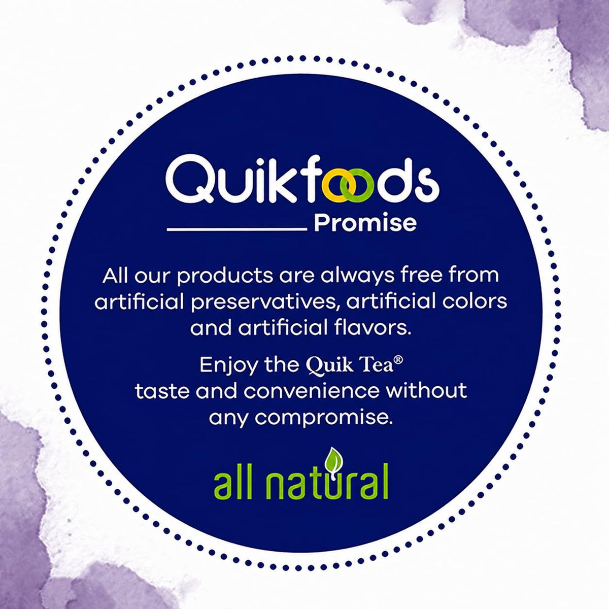 QuikTea Instant Chai Tea Latte Mix, Lemongrass, Unsweetened, 10 Sachets