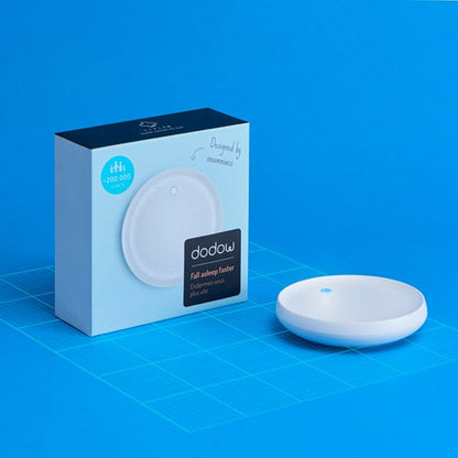 Dodow Sleep Aid Device — Fall Asleep Faster with Guided Breathing Light and Nightly Practice | Guides Included in Package | 8 & 20 Min Modes