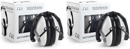 Pro For Sho 34dB NRR Hearing Protection Ear Muffs – Highest NRR Compact Design Ear Protection for Loud Events & Sensory Use