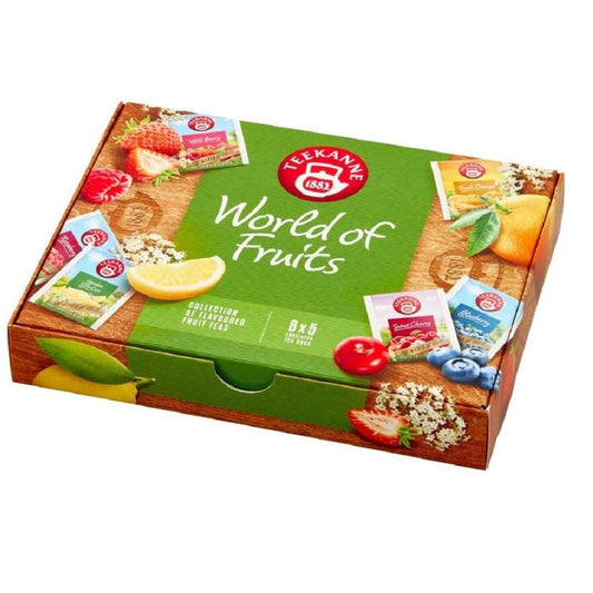 Teekanne World of Fruits Fruit Tea Selection Box 6 Flavours 5 Teabags of Each 2022