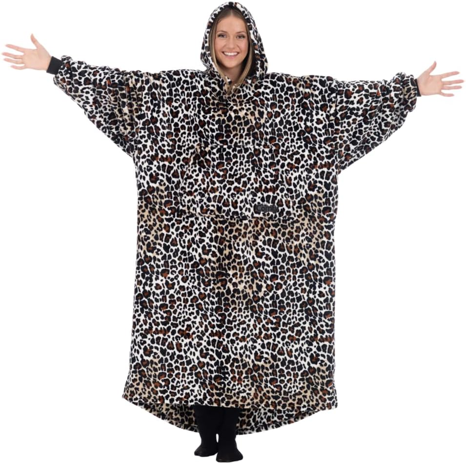 THE COMFY Dream | From Shark Tank | Patented | No Sherpa | Light Wearable Blanket Hoodie | Gift for Women & Men | One Size