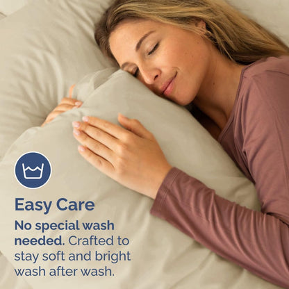 Standard Pillow Cases Set of 10 - Ultra Soft Hotel Quality Pillowcase Covers - Comfy, Cozy & Wrinkle Free - Shrink, Stain and Fade Resistant - Machine Washable Pillow Protectors - 10 Pcs Set - White - Colors B