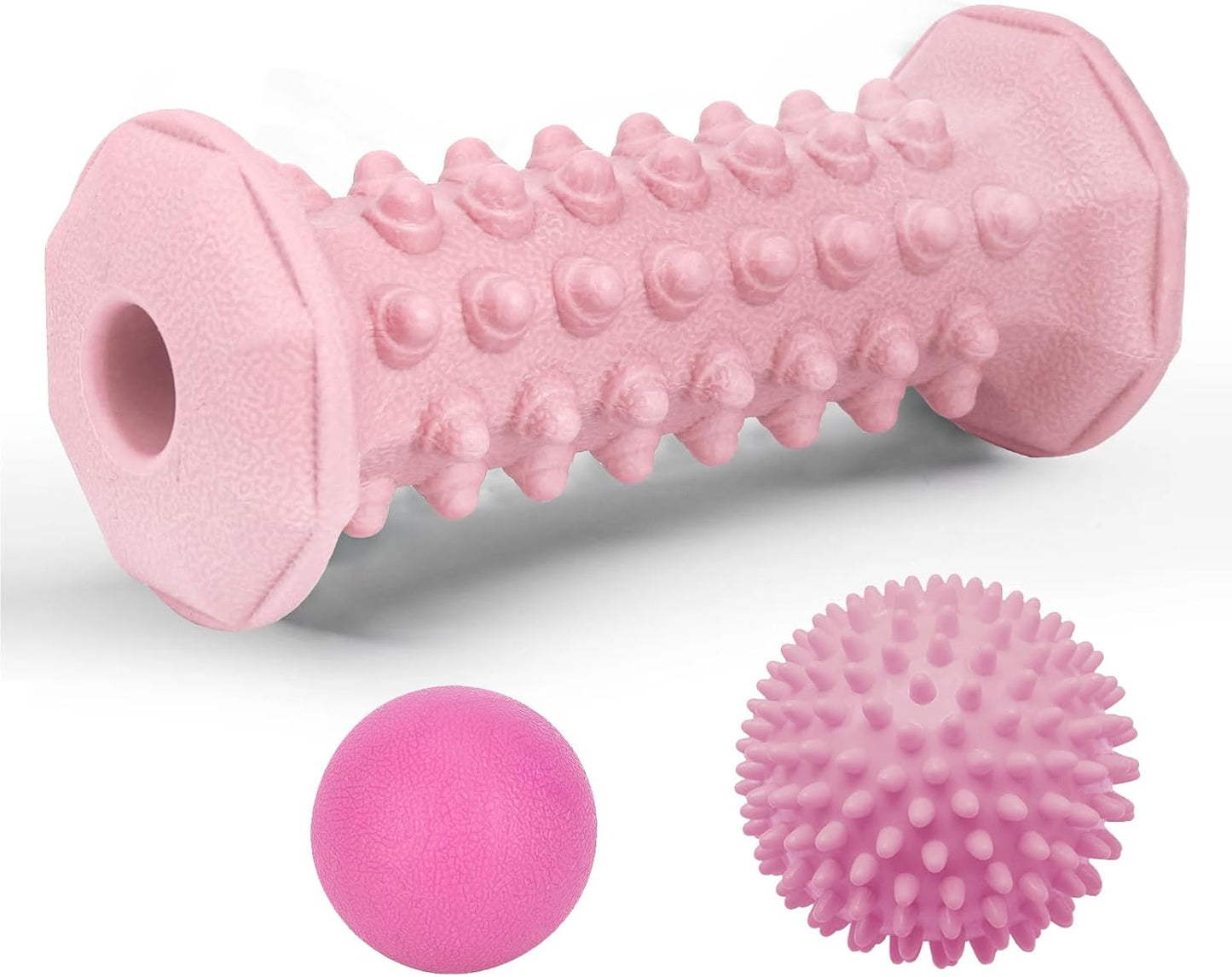Plantar Fasciitis Relief,Foot Roller Massager,Massage Lacrosse Ball,Spiky Ball Therapy Set for Relieve Plantar Fasciitis,Foot Arch and Heel Pain,Neuropathy Pain Relief Feet,Deep Tissue Muscle Massage