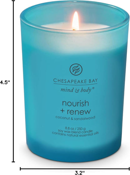 Chesapeake Bay Candle Scented Candle Serenity + Calm (Lavender Thyme) Coffee Table Home Décor