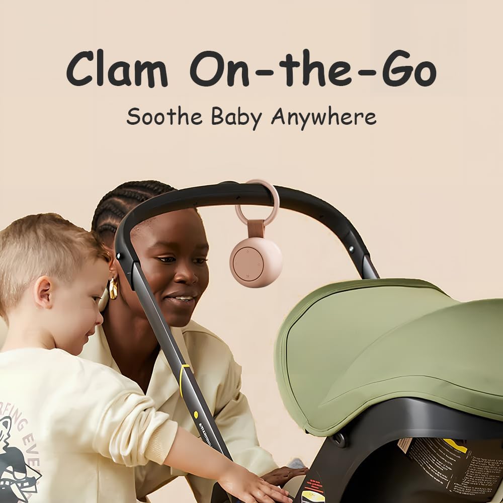 Portable Sound Machine for Baby Kids | White Noise | Sleep Soother | 16 Soothing Sounds | Timer | Memory Function | 30H | Shush | Travel | Registry Gift | Newborn Essentials | Extended Battery Edition