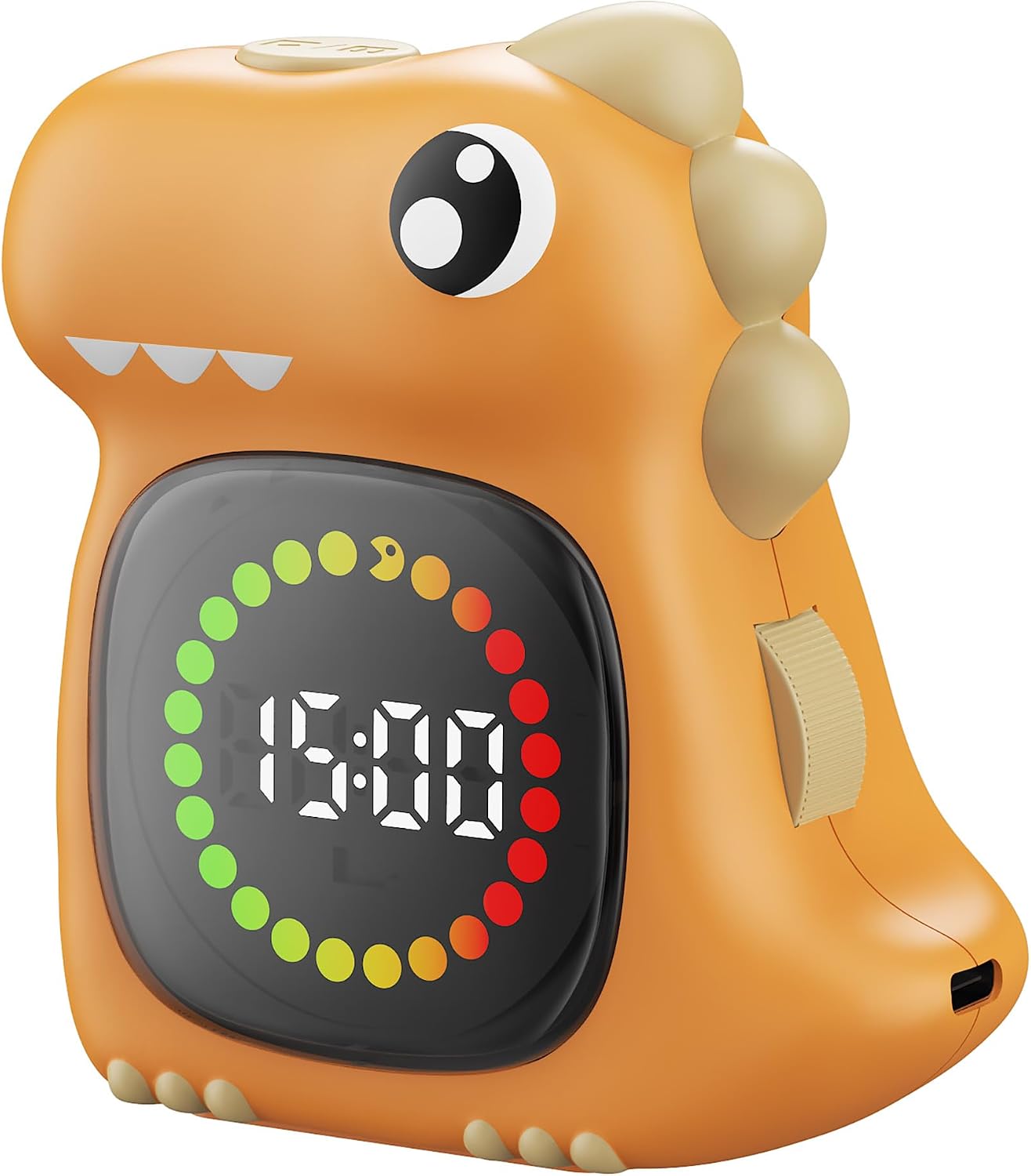Visual Timer for Kids 99 Minute Digital Potty Training Timer for Homeschool | Dual sound; Dinosaur Look; Long Battery Life