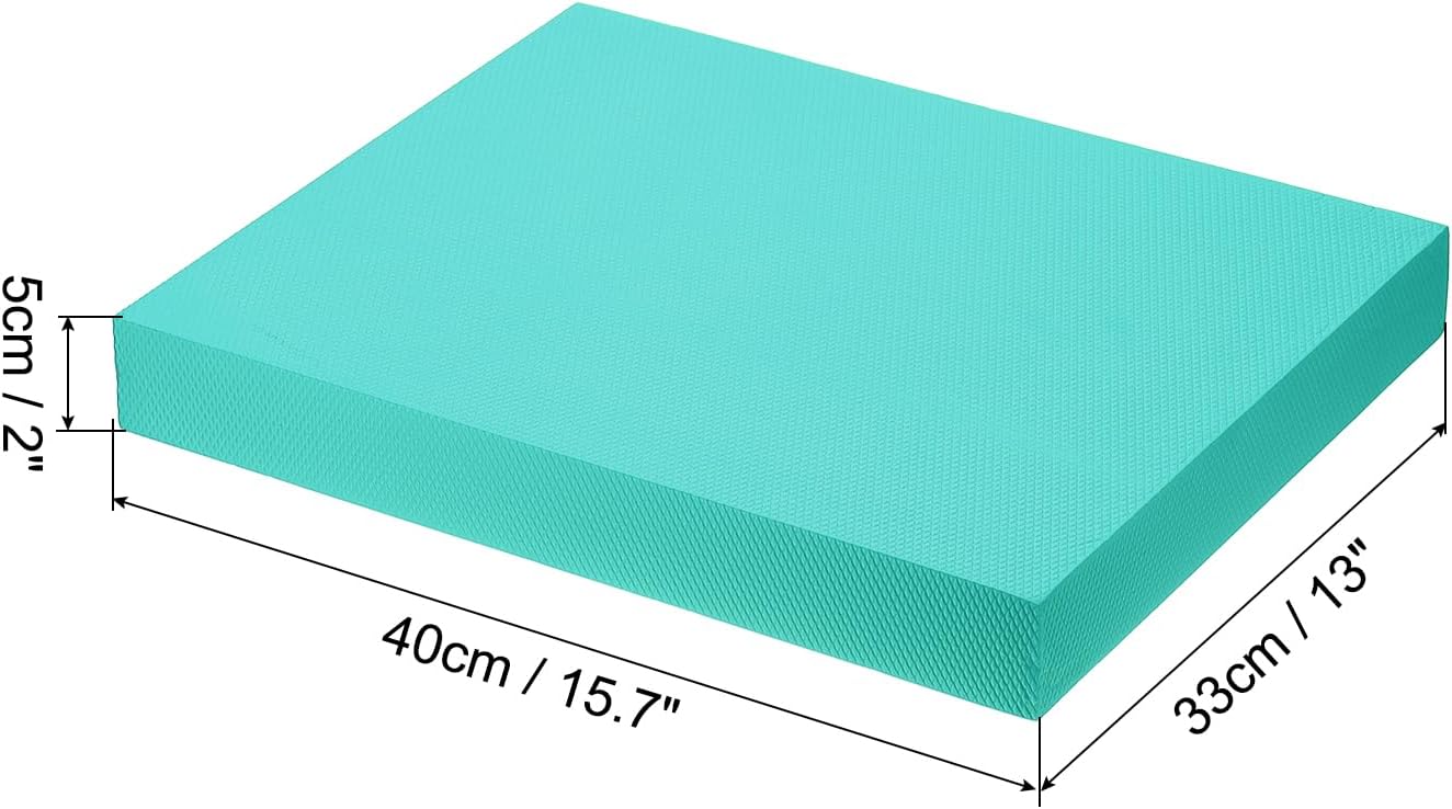 PATIKIL Balance Pad, Non-Slip TPE Foam Pad Cushion Exercise Yoga Mat Knee Pad for Fitness Stability Core Training Stretching