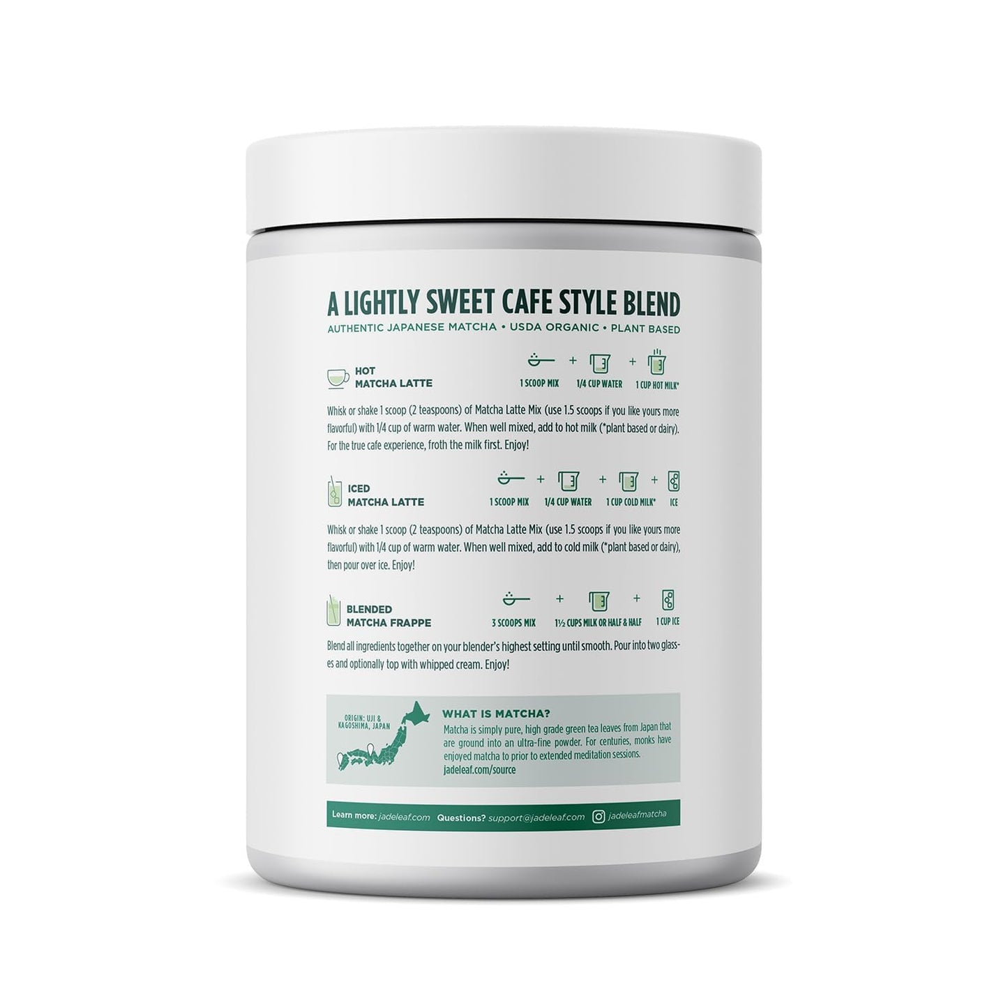Jade Leaf Matcha Latte Mix, Pumpkin Spice, 91g / 3.2oz
