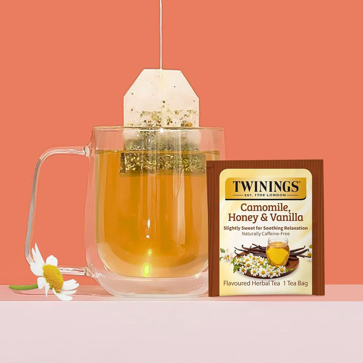 Twinings Assorted Herbal, Naturally Caffeine-Free Tea Bag Sampler