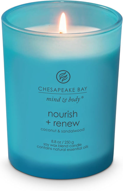 Chesapeake Bay Candle Scented Candle Serenity + Calm (Lavender Thyme) Coffee Table Home Décor