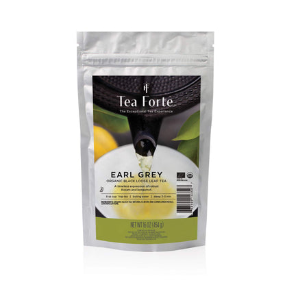 Tea Forte Earl Grey Loose Leaf Tea Bag