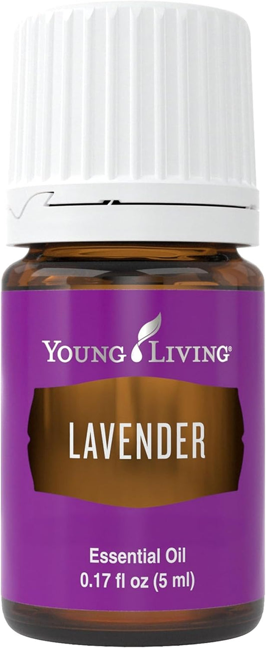 Young Living Lavender Essential Oil | 15 ml | Soothing & Relaxing Aroma for Massage, Aromatherapy, & Skin Care | Calms the Mind & Enhances Relaxation | Authentic Fragrance for Perfume