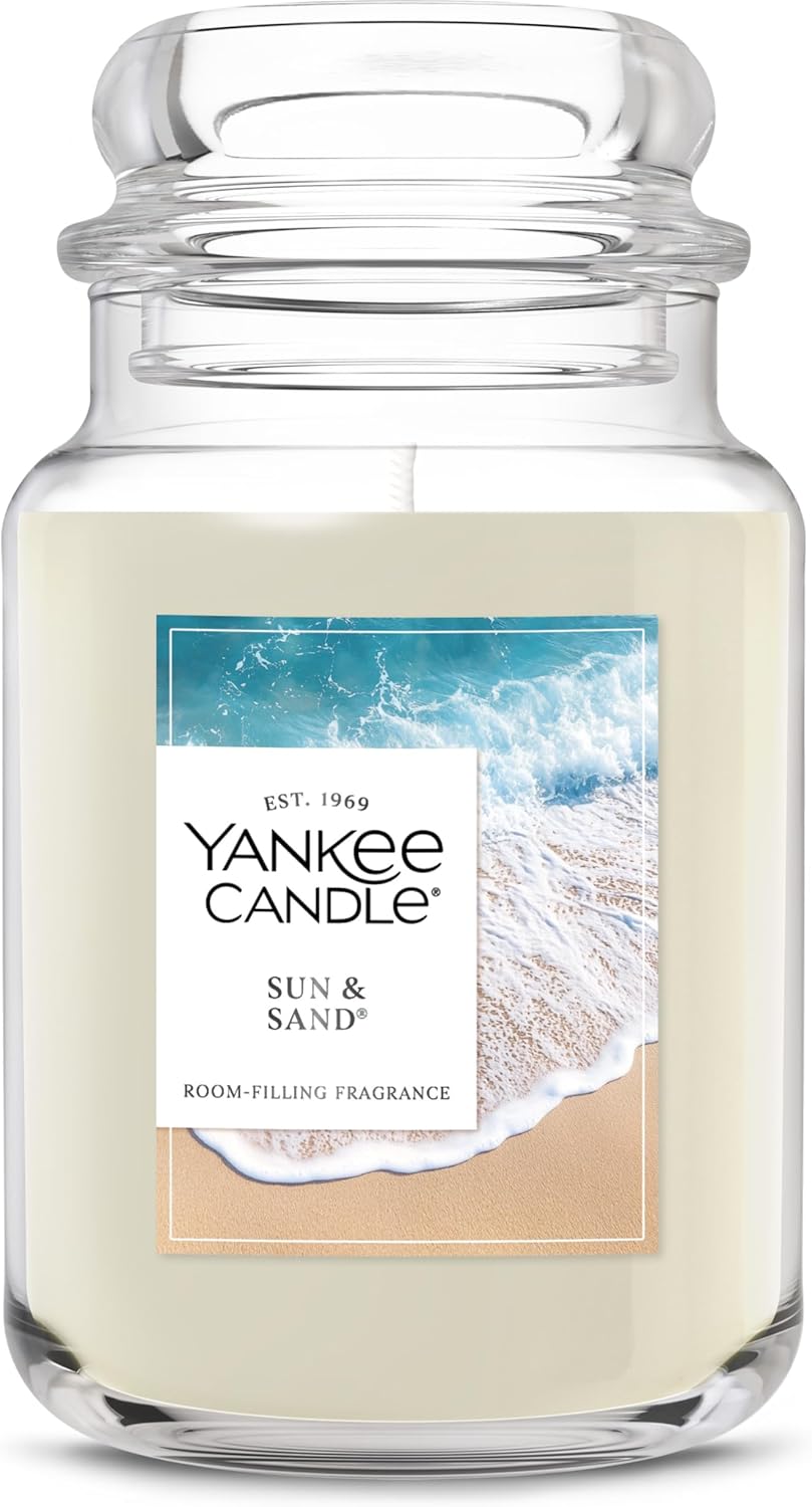 Yankee Candle Sage & Citrus Scented Candle, 22oz Large Jar