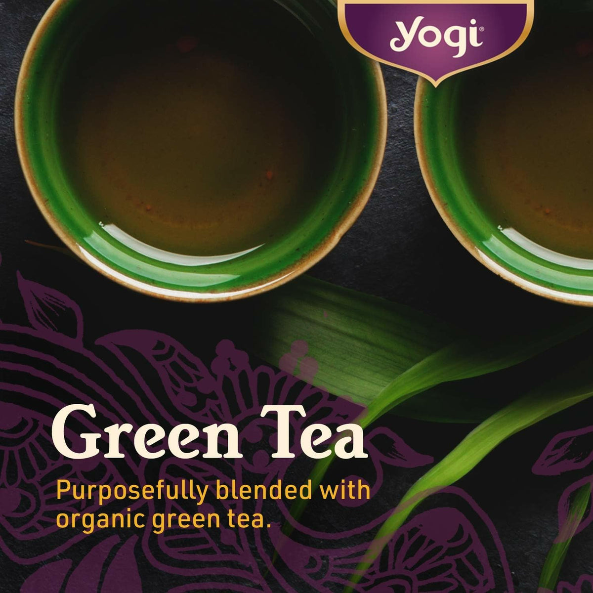 Yogi Green Tea Kombucha, 16 Tea Bags (6 Pack)