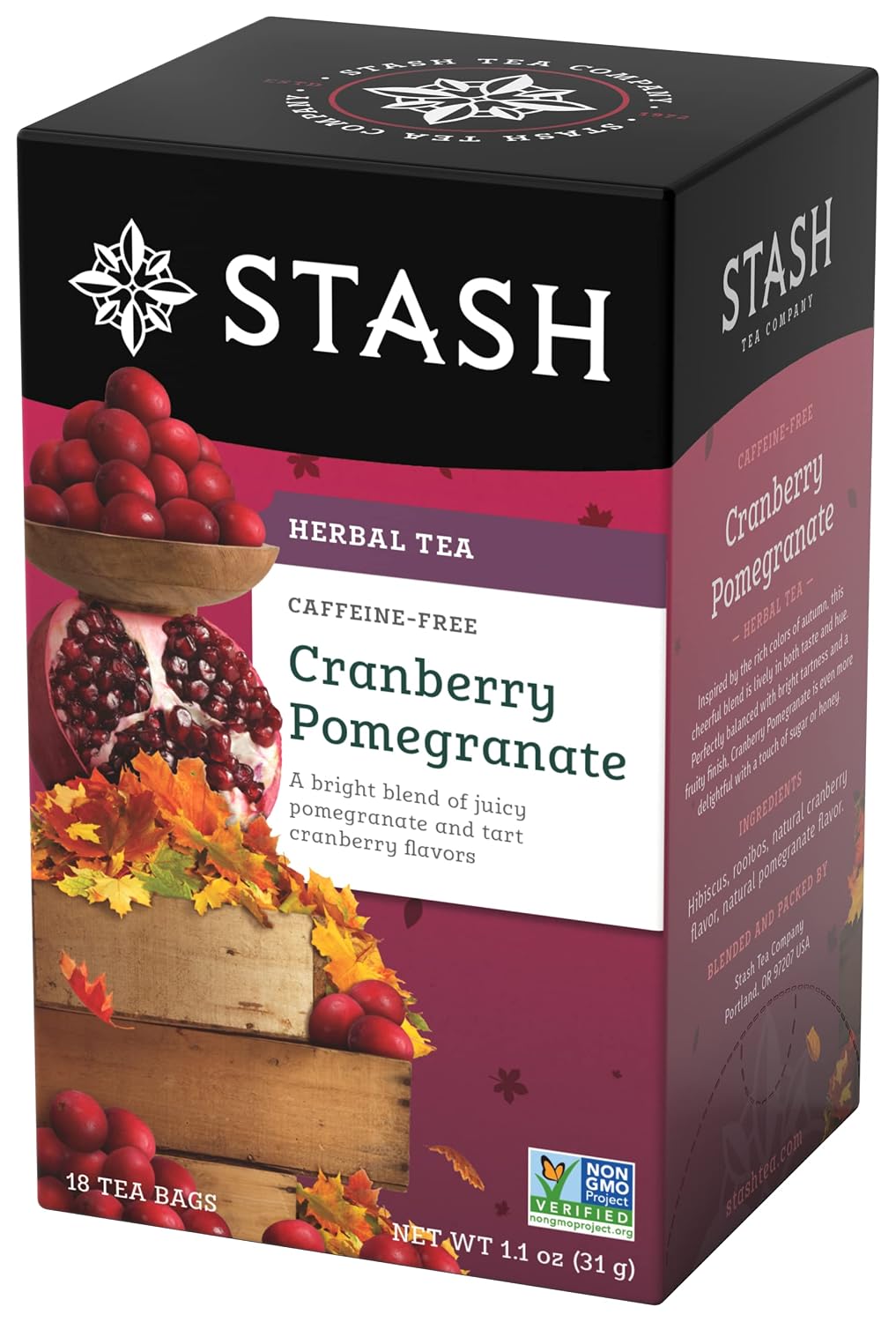 Stash Tea Chamomile Herbal Tea, 100 Count (packaging may vary) - Colors B