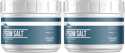 Earthborn Elements Epsom Salt (1 Gallon), Resealable Bucket, Magnesium Sulfate Soaking Solution, All-Natural