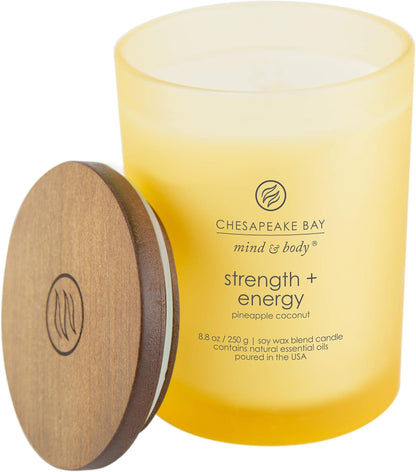 Chesapeake Bay Candle Scented Candle Serenity + Calm (Lavender Thyme) Coffee Table Home Décor