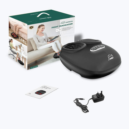 Snailax Shiatsu Foot Massager with Heat, FSA Eligible, Kneading, Compression, Vibration, Feet Massage Machine for Plantar Fasciitis, Neuropathy, Foot Warmer, Gifts for Women Men,Size 13