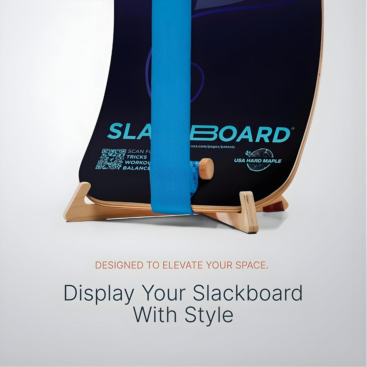 GIBBON SlackBoard, Balance Board Kids & Adults, Slackline Balance Trainer