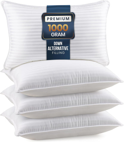 Utopia Bedding Hotel Bed Pillows for Sleeping, Pillows Queen Size Set of 2