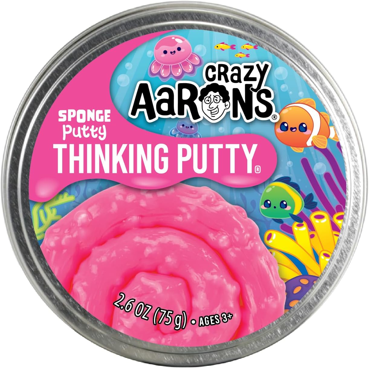 Crazy Aaron's(r) Get Ready with Me Thinking Putty - Made in USA