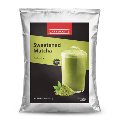 Cappuccine Sweetened Matcha Green Tea, 3 Pounds
