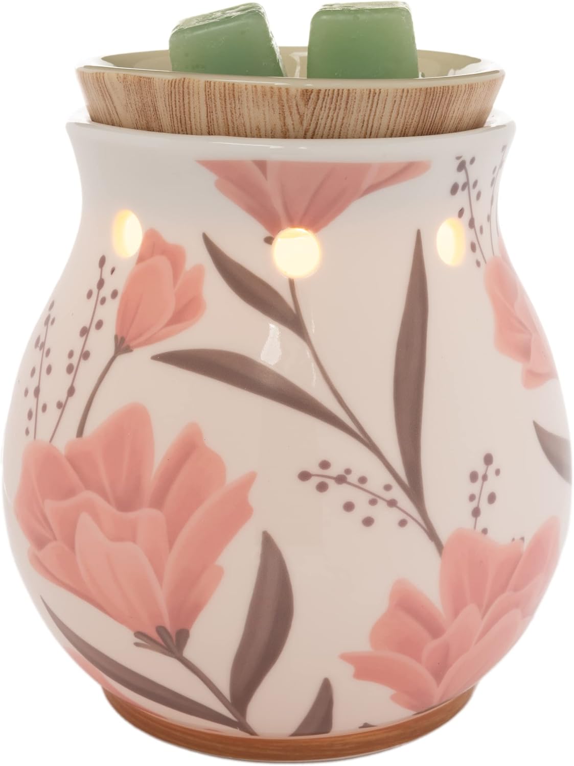 Scentsationals Wax Melt Warmer, Wax Warmer for Scented Wax Melts - Kristy - Candle Wax Melter for Fragrance Cubes and Tarts