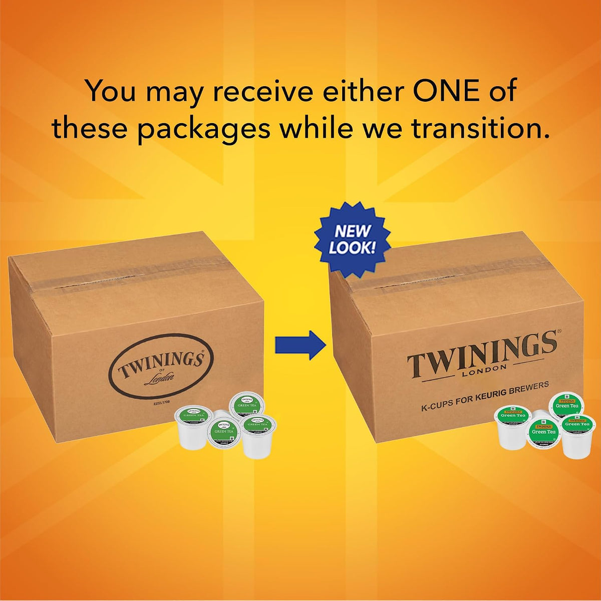 Twinings Green Tea K-Cup Pods for Keurig, 56 Count (Pack of 1), Smooth & Refreshing Flavour, Caffeinated, Enjoy Hot or Iced