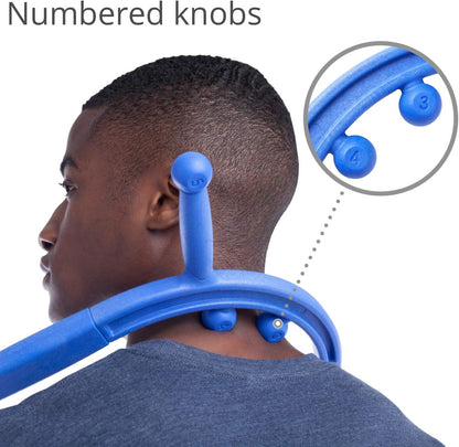 Body Back Buddy Classic Back Massager & Neck Massager for Pain Relief Black