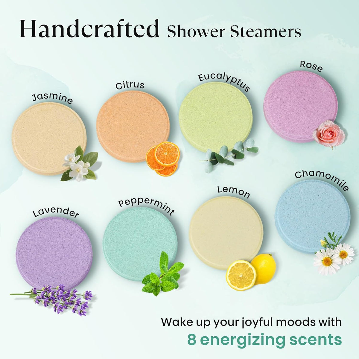 Shower Steamers Aromatherapy, Birthday Gift for Women Teen Girl Mom