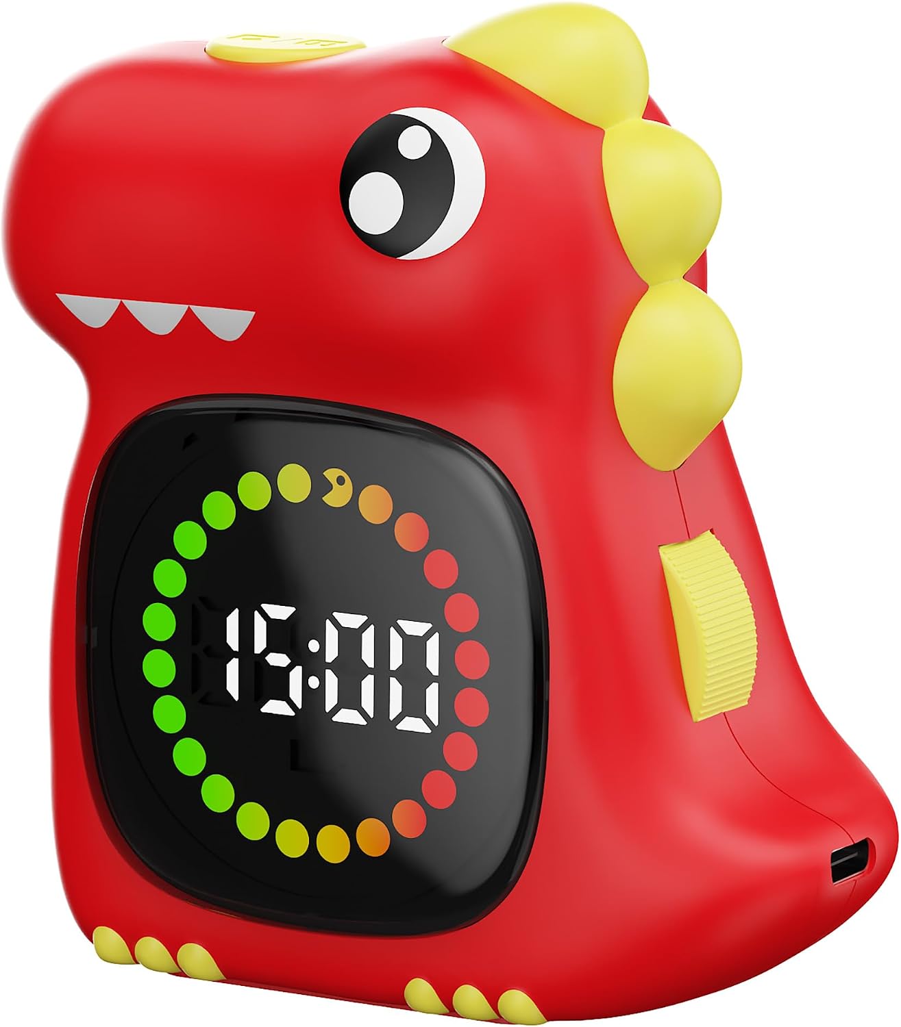 Visual Timer for Kids 99 Minute Digital Potty Training Timer for Homeschool | Dual sound; Dinosaur Look; Long Battery Life
