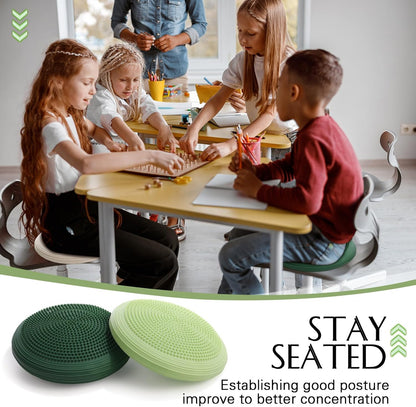 Libima 4 Pcs Wiggle Seat Inflated Wobble Cushion for Kids