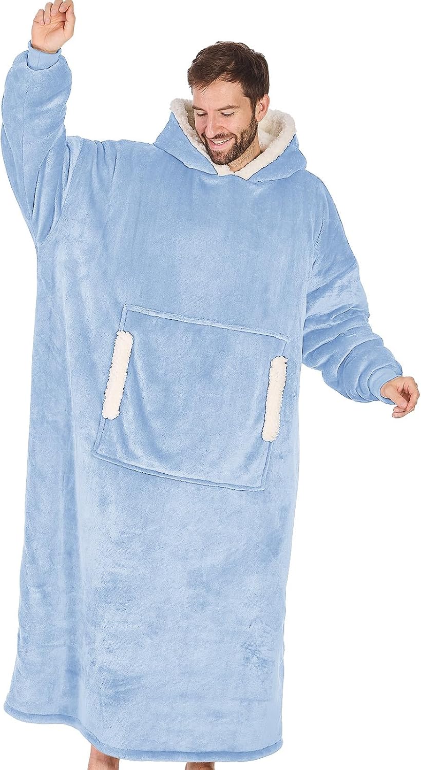 yescool Wearable Blanket Hoodie as Christmas Birthday Gifts for Women Mom - Colors A
