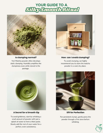 Organic Sweet Matcha Green Tea Powder - Cafe Style Blend by Cherie Sweet Heart - 16oz, Vegan & Gluten-Free, Rich in Antioxidants, Perfect for Lattes, Smoothies & Baking