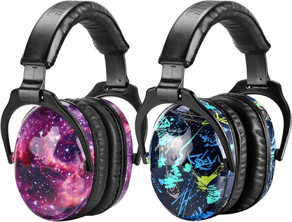 ZOHAN EM030 Kids Ear Protection, Noise Cancelling Headphones Ear Muffs for Autism Sensory, Safety Noise Reduction Hearing Protection for Monster Truck/Concerts/Fireworks/Air Shows