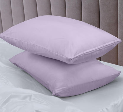 Utopia Bedding Premium 100% Waterproof Pillow Protectors with Zipper Standard Size (Set of 4), Bed Bug and Dust Mite Proof Zippered Pillow Covers, Pillow Encasement Cases, Gray