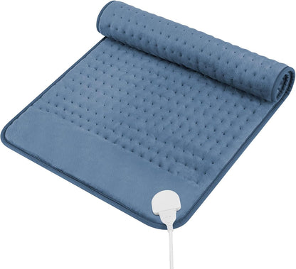 Heating Pad for Period Cramps, Heating Pad for Back/Neck/Shoulder Muscle Pain, 6 Heating & 4 Timer Setting, Auto Shut Off, Dry/Moist Heat & Machine Washable, Birthday Christma s Gifts for Women Mom